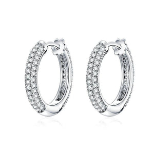 Luxury Hoop Silver