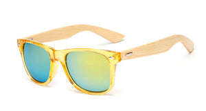 Wood Sunglasses  Mirror