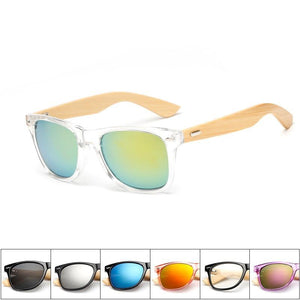 Wood Sunglasses  Mirror