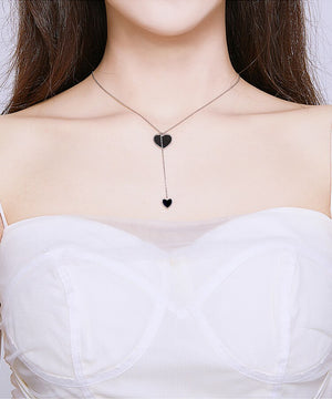 Double Heart Black