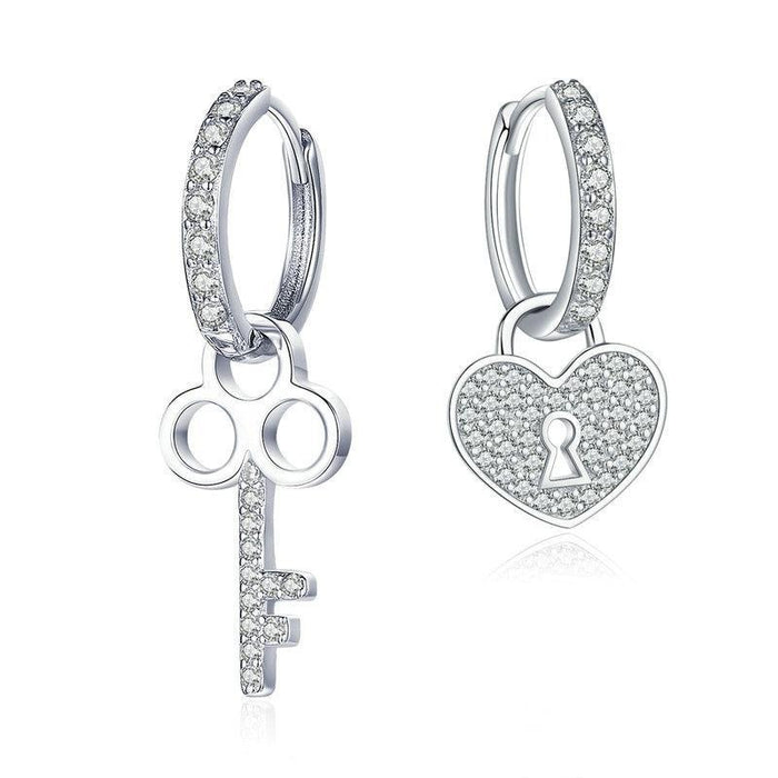 Love Heart Key Lock